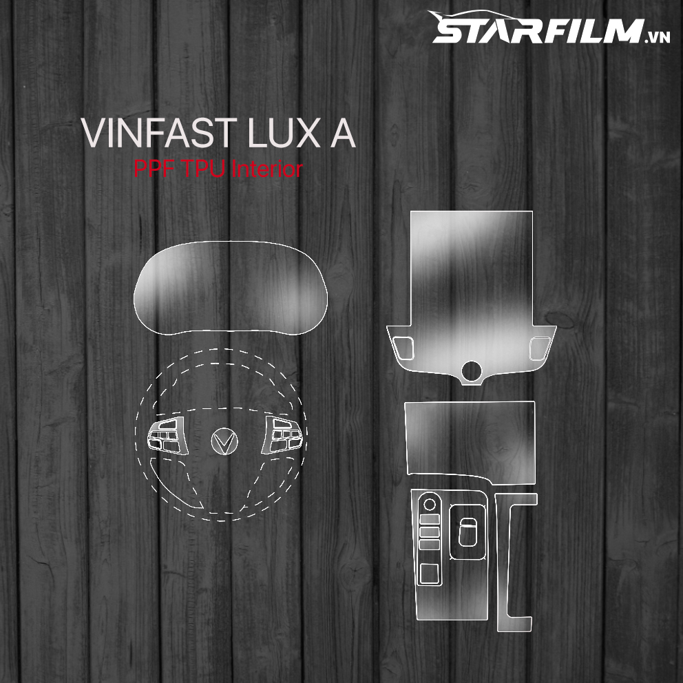 Vinfast Lux A PPF self-healing PPF TPU STAR FILM